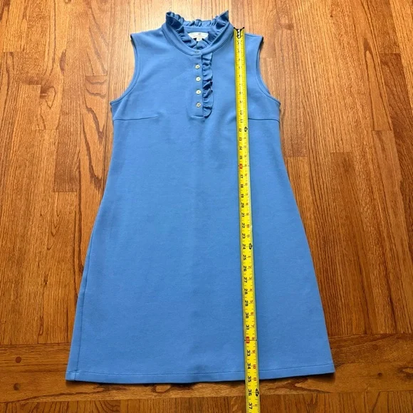 Jean-Pierre Klifa Wellington Sleeveless Dress in Hudson Blue size L - Picture 12 of 14
